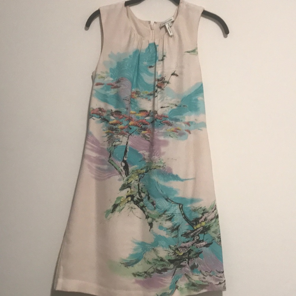 Max and Cleo Asian inspired shift dress size 4